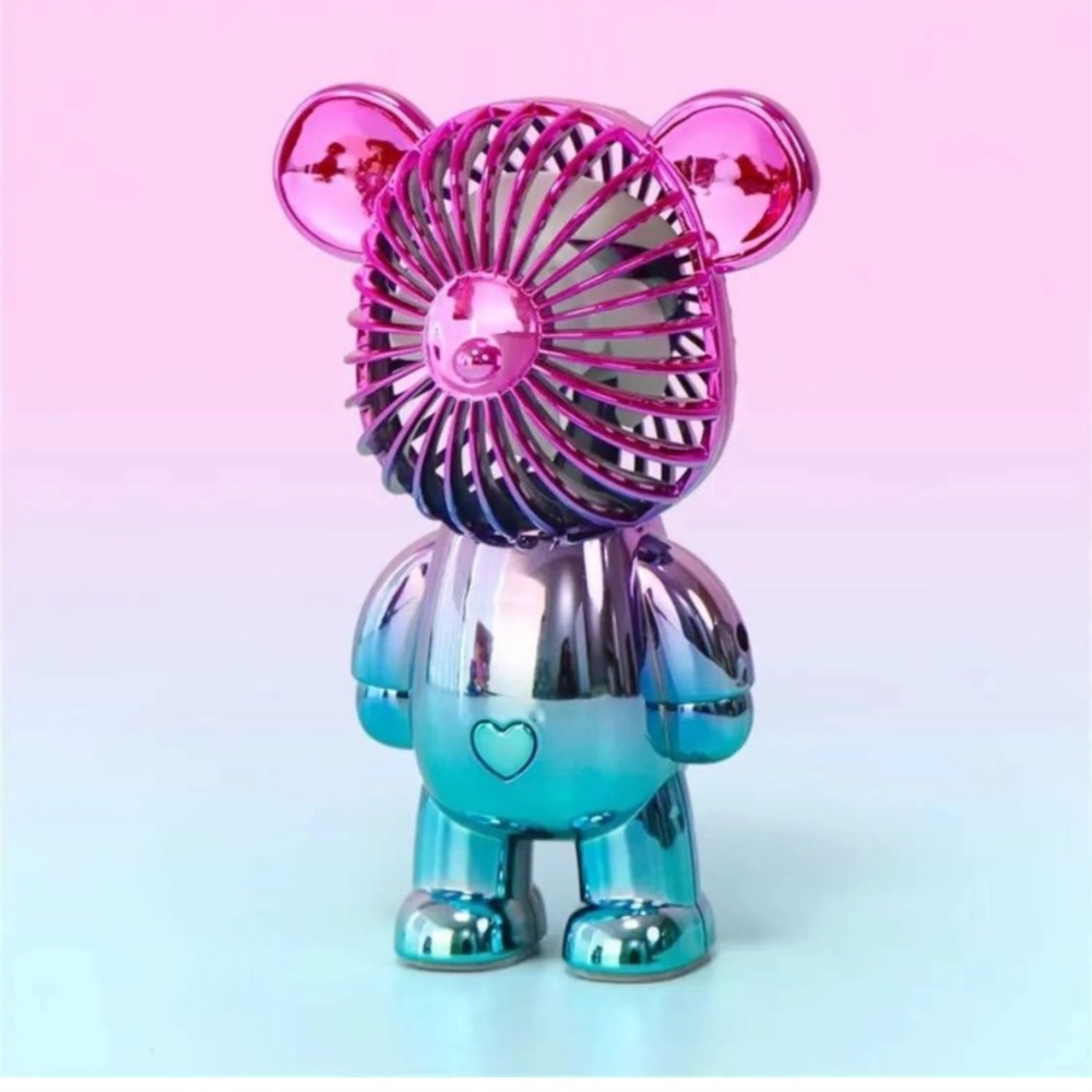 Ombré Teddy Bear Fan Mini